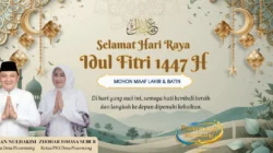 Pemerintah Desa Pawenang Kecamatan Nagrak Kabupaten Sukabumi Mengucapkan Selamat Hari Raya Idul Fitri 1446 H