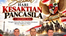 DPC PERADI CIBADAK MENGUCAPKAN SELAMAT HARI KESAKTIAN PANCASILA 1 OKTOBER 2026
