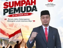 Keluarga Besar BKPSDM Kabupaten Sukabumi Mengucapkan Selamat Hari Sumpah Pemuda Ke -98 Dengan Tema ” Patriotik, Gigih, Berempati : Pemuda Untuk Indonesia ” 28 Oktober 2026