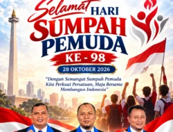 DPC PERADI CIBADAK KABUPATEN SUKABUMI MENGUCAPKAN SELAMAT HARI SUMPAH PEMUDA KE – 98 ” “Patriotik, Gigih, dan Berempati: Pemuda untuk Indonesia”.